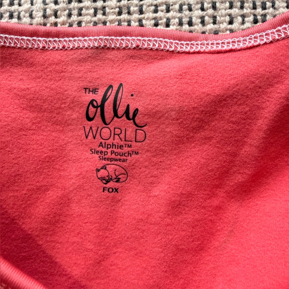 THE OLLIE WORLD The Alphie Sleep Pouch Size Fox (14-24 Months) In Sunset - Picture 8 of 10